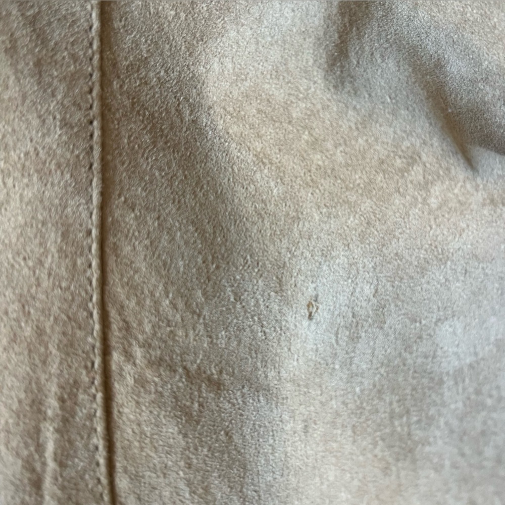 Croft & Barrow Light Brown Suede Blazer women’s Medium see details - Picture 13 of 16
